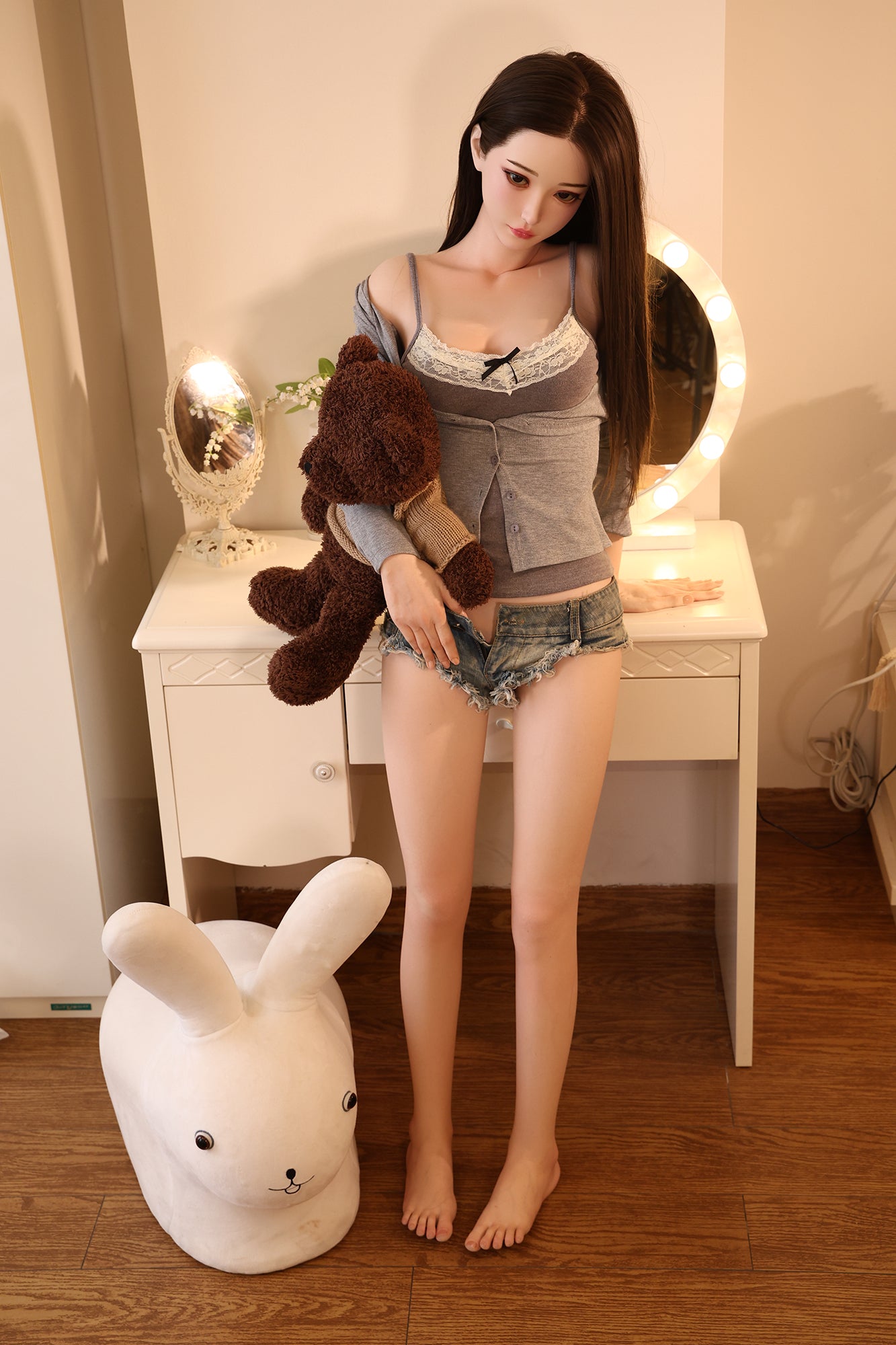 Reina: 158cm D-Cup Curvy Silicone Sex Doll