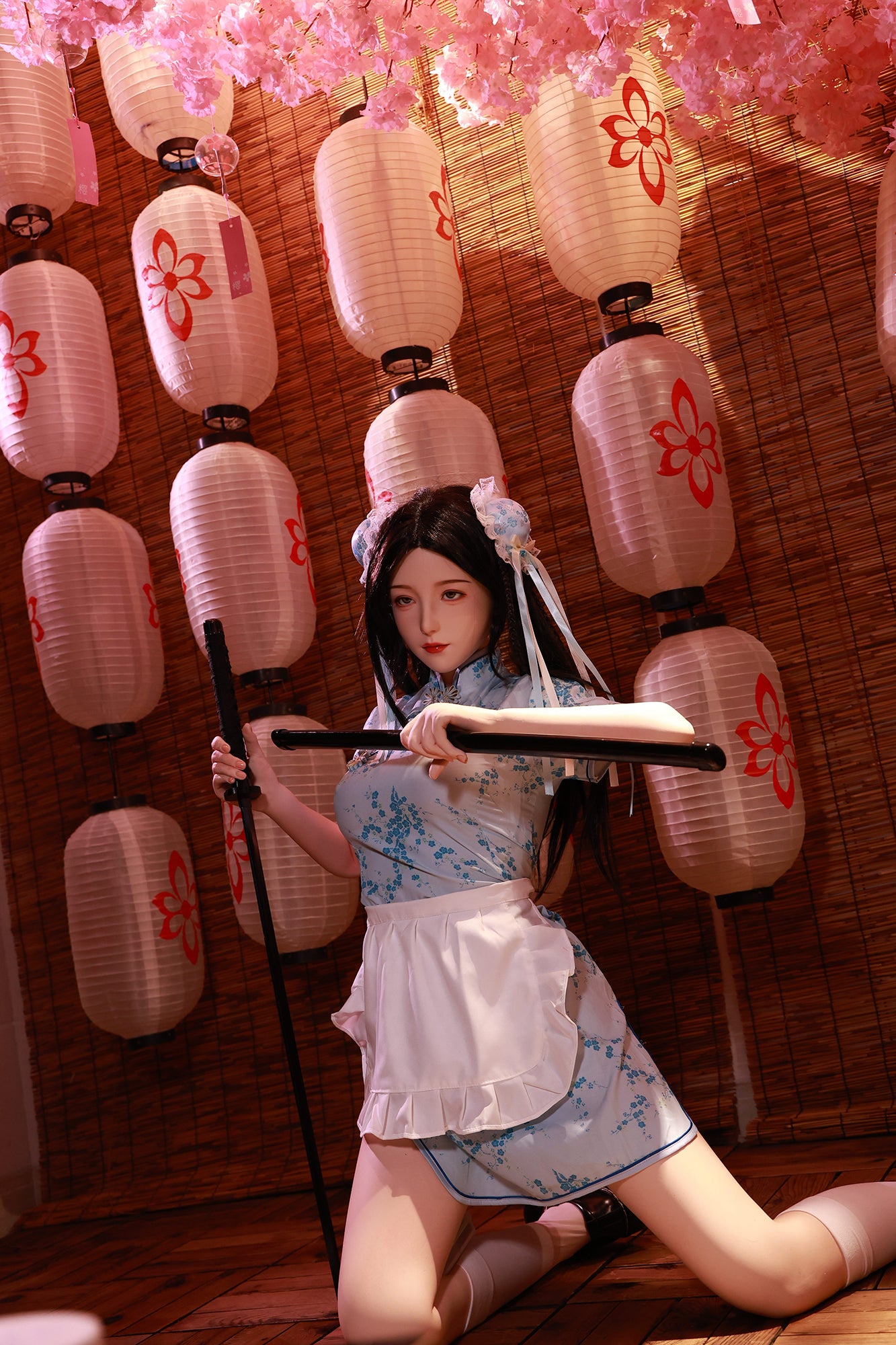 Orchid: 158cm D-Cup Slim Silicone Sex Doll