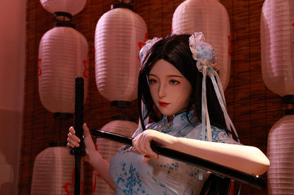 Orchid: 158cm D-Cup Slim Silicone Sex Doll