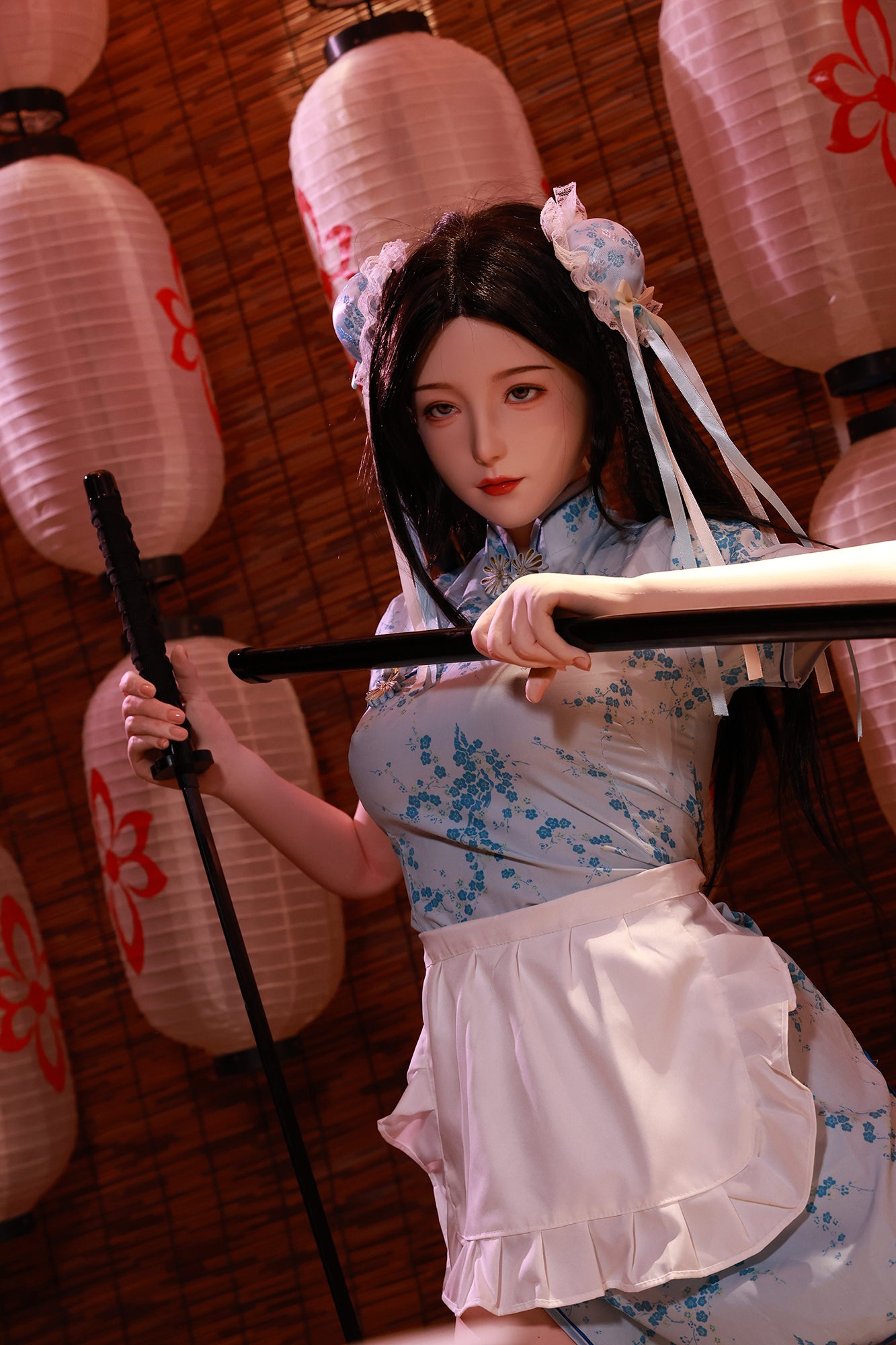 Orchid: 158cm D-Cup Slim Silicone Sex Doll