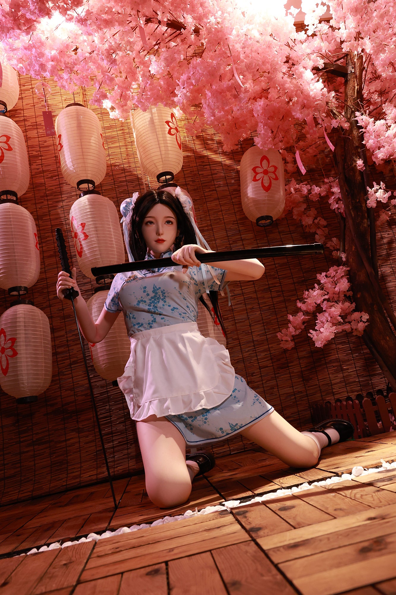 Orchid: 158cm D-Cup Slim Silicone Sex Doll