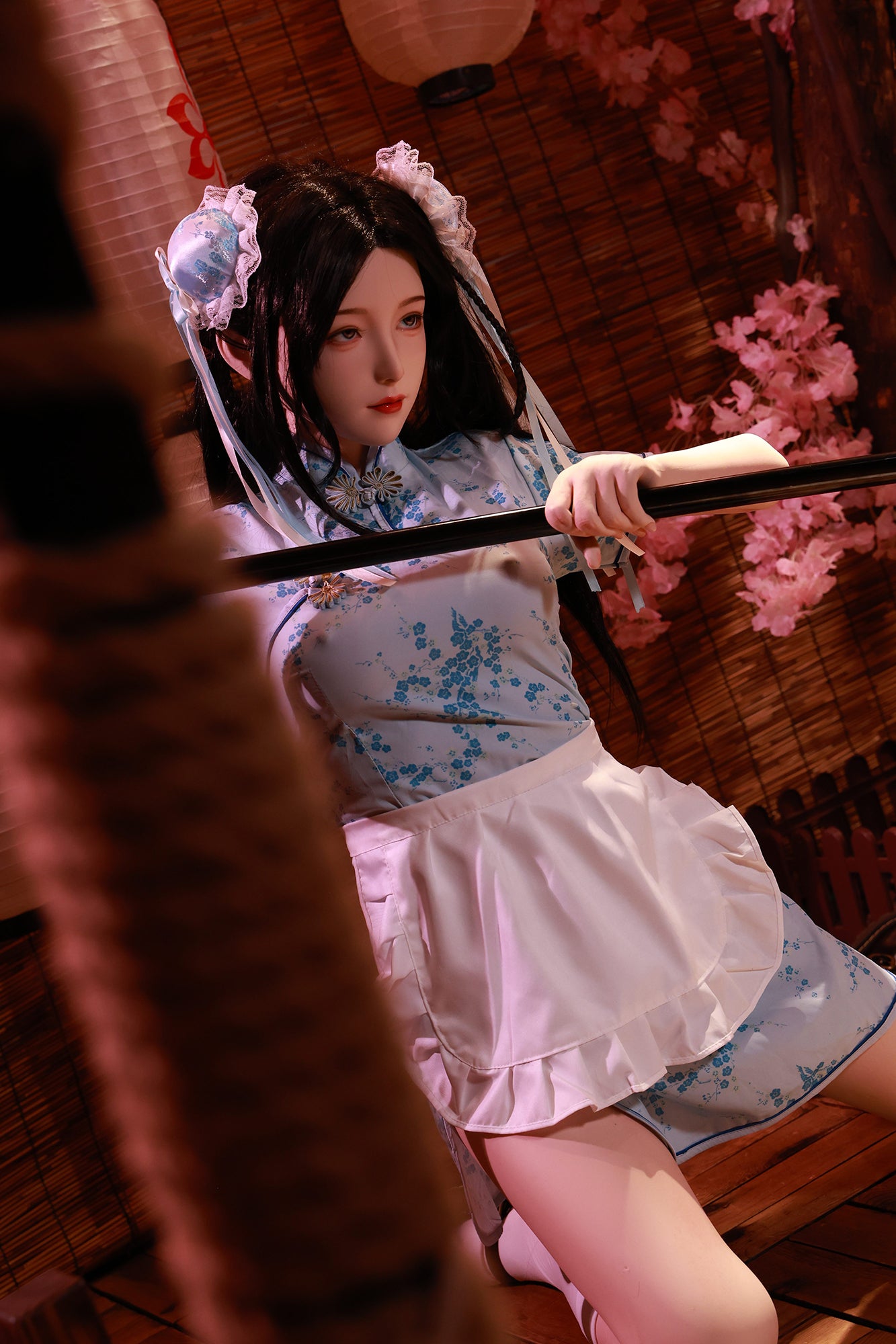 Orchid: 158cm D-Cup Slim Silicone Sex Doll