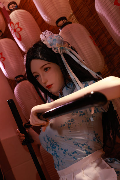 Orchid: 158cm D-Cup Slim Silicone Sex Doll