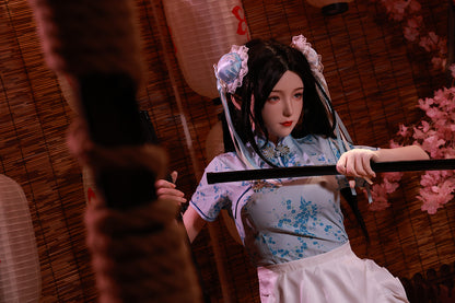 Orchid: 158cm D-Cup Slim Silicone Sex Doll