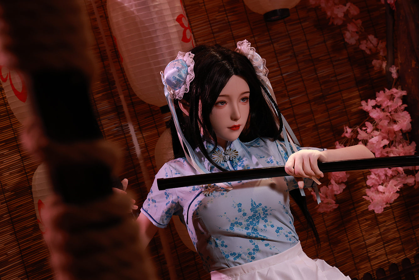 Orchid: 158cm D-Cup Slim Silicone Sex Doll