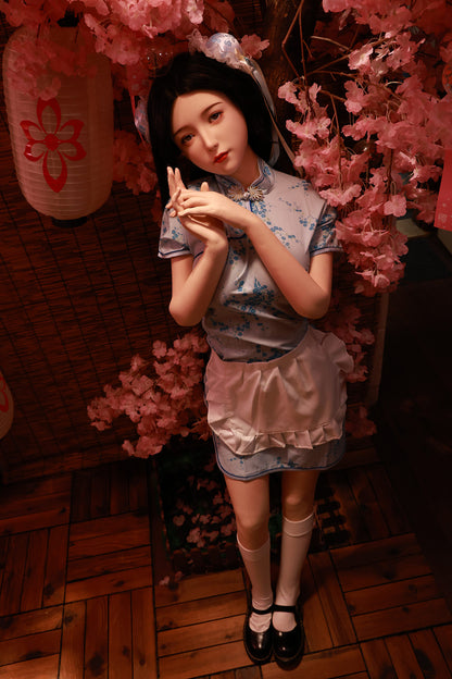 Orchid: 158cm D-Cup Slim Silicone Sex Doll