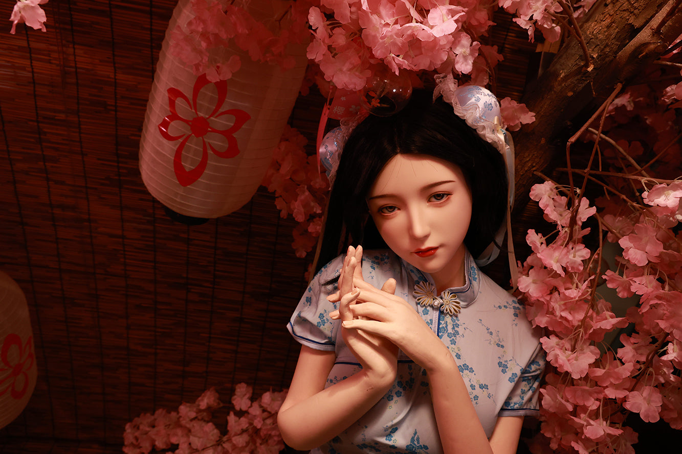 Orchid: 158cm D-Cup Slim Silicone Sex Doll