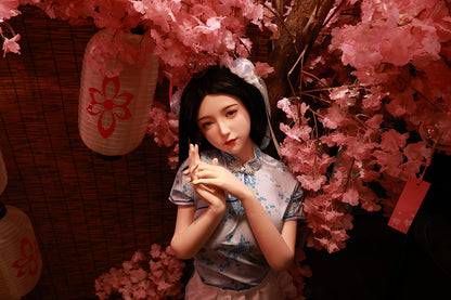 Orchid: 158cm D-Cup Slim Silicone Sex Doll