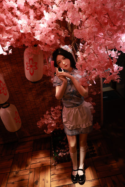 Orchid: 158cm D-Cup Slim Silicone Sex Doll