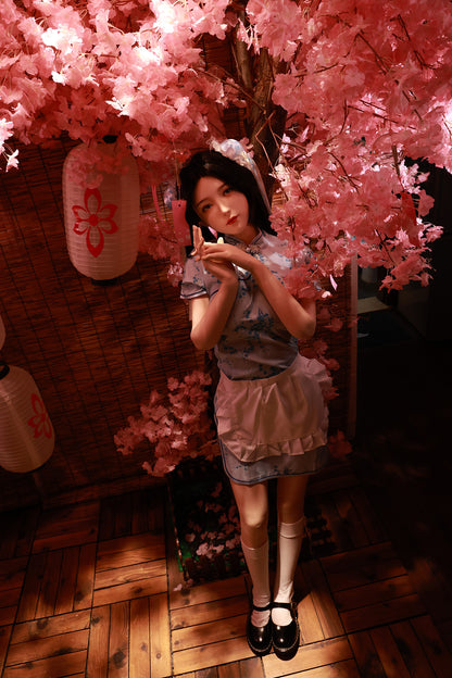 Orchid: 158cm D-Cup Slim Silicone Sex Doll