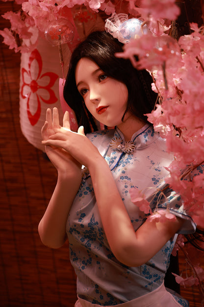 Orchid: 158cm D-Cup Slim Silicone Sex Doll