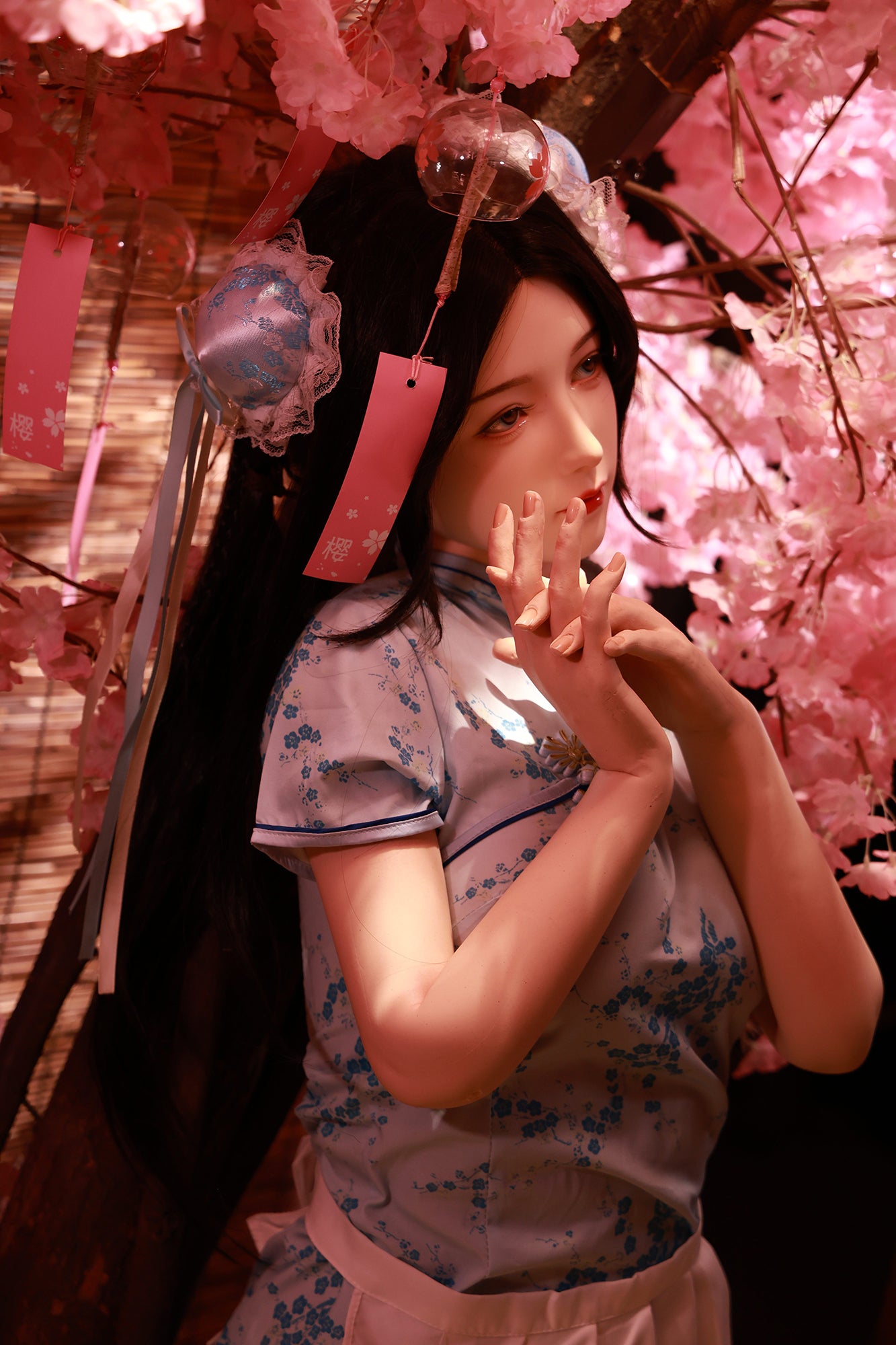 Orchid: 158cm D-Cup Slim Silicone Sex Doll