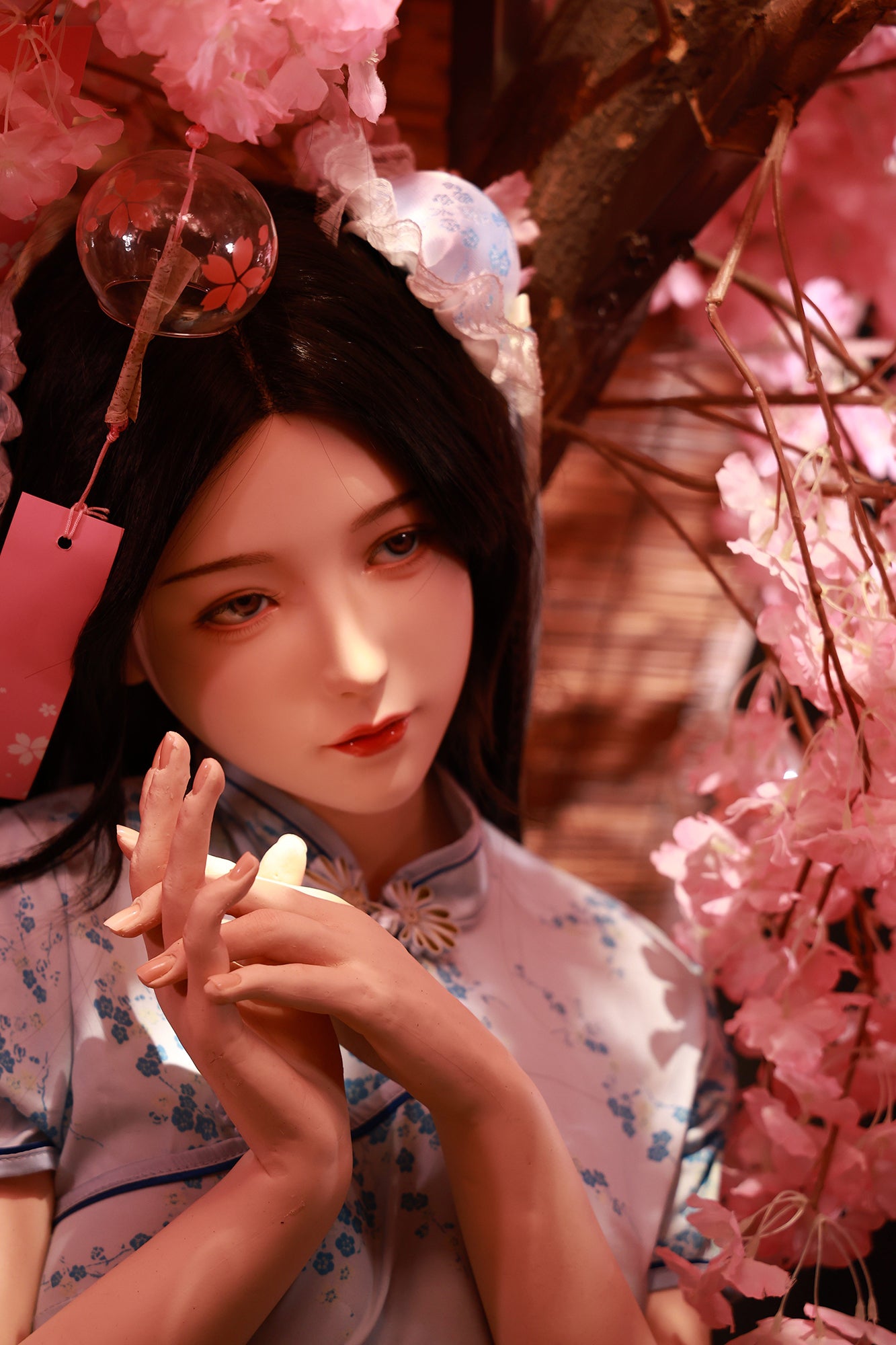 Orchid: 158cm D-Cup Slim Silicone Sex Doll