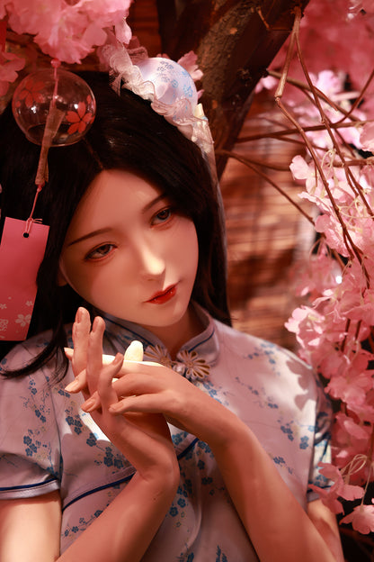 Orchid: 158cm D-Cup Slim Silicone Sex Doll