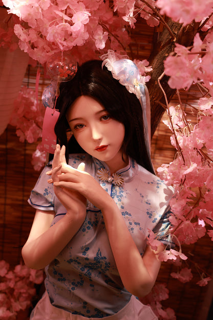 Orchid: 158cm D-Cup Slim Silicone Sex Doll