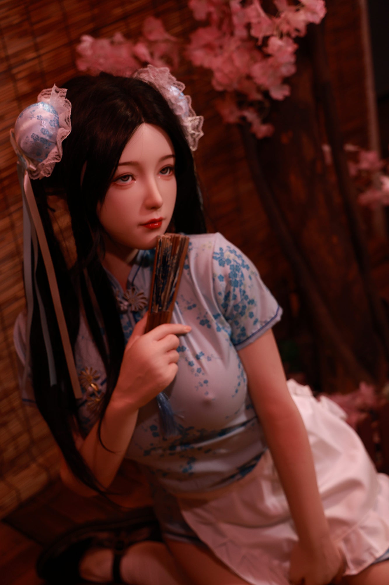 Orchid: 158cm D-Cup Slim Silicone Sex Doll