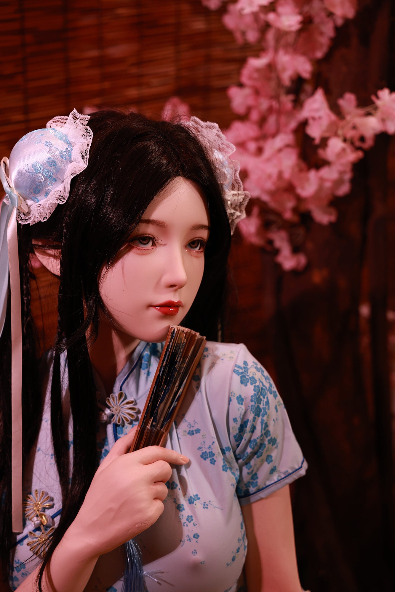 Orchid: 158cm D-Cup Slim Silicone Sex Doll