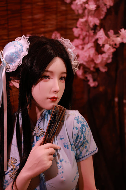 Orchid: 158cm D-Cup Slim Silicone Sex Doll