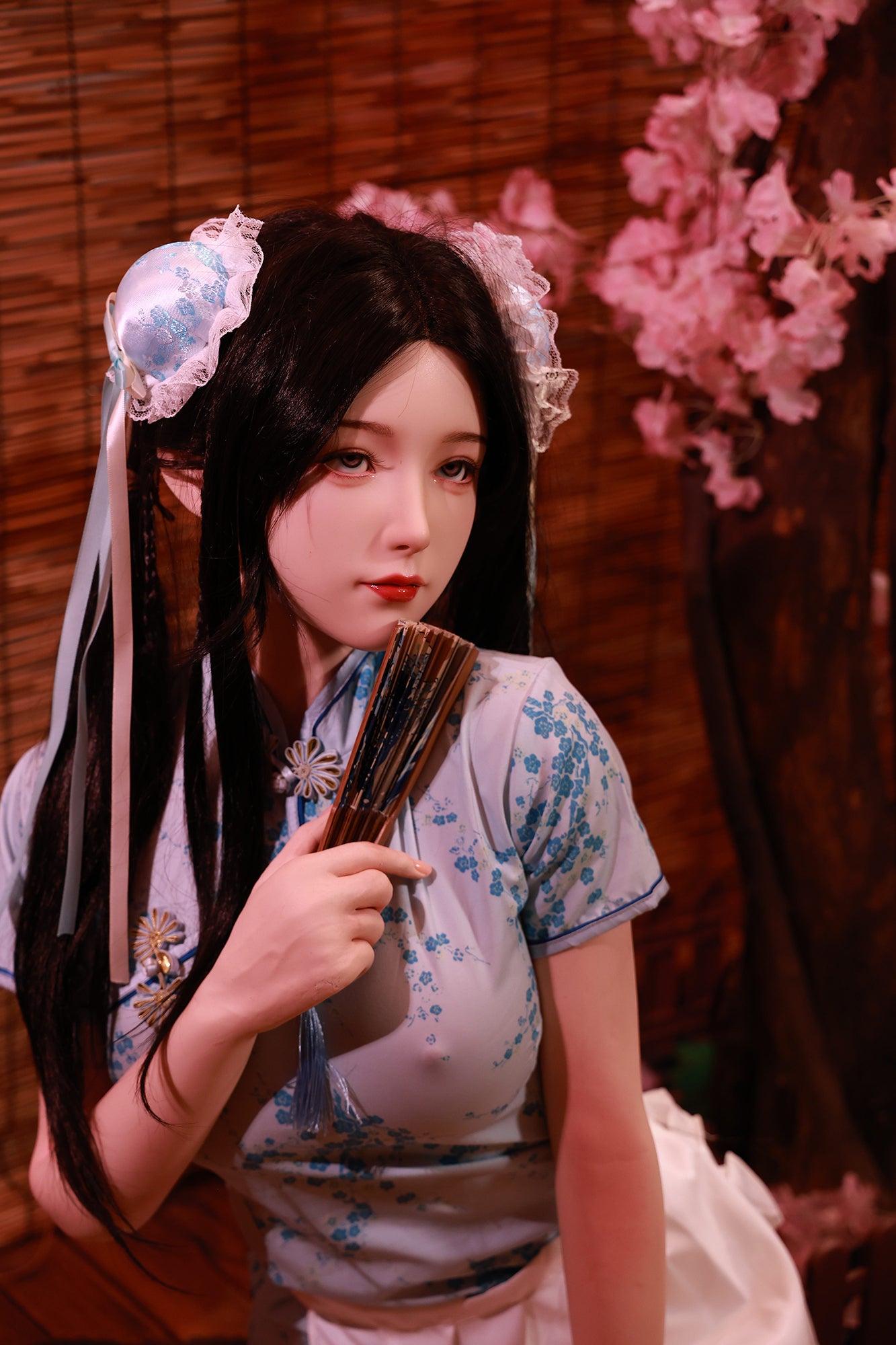 Orchid: 158cm D-Cup Slim Silicone Sex Doll