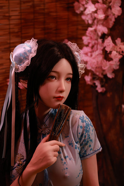 Orchid: 158cm D-Cup Slim Silicone Sex Doll