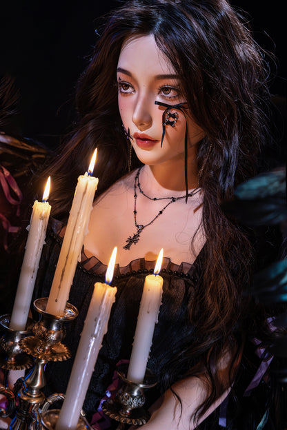 Lilith: 168cm D-Cup Silicone Sex Doll - Gothic Girl