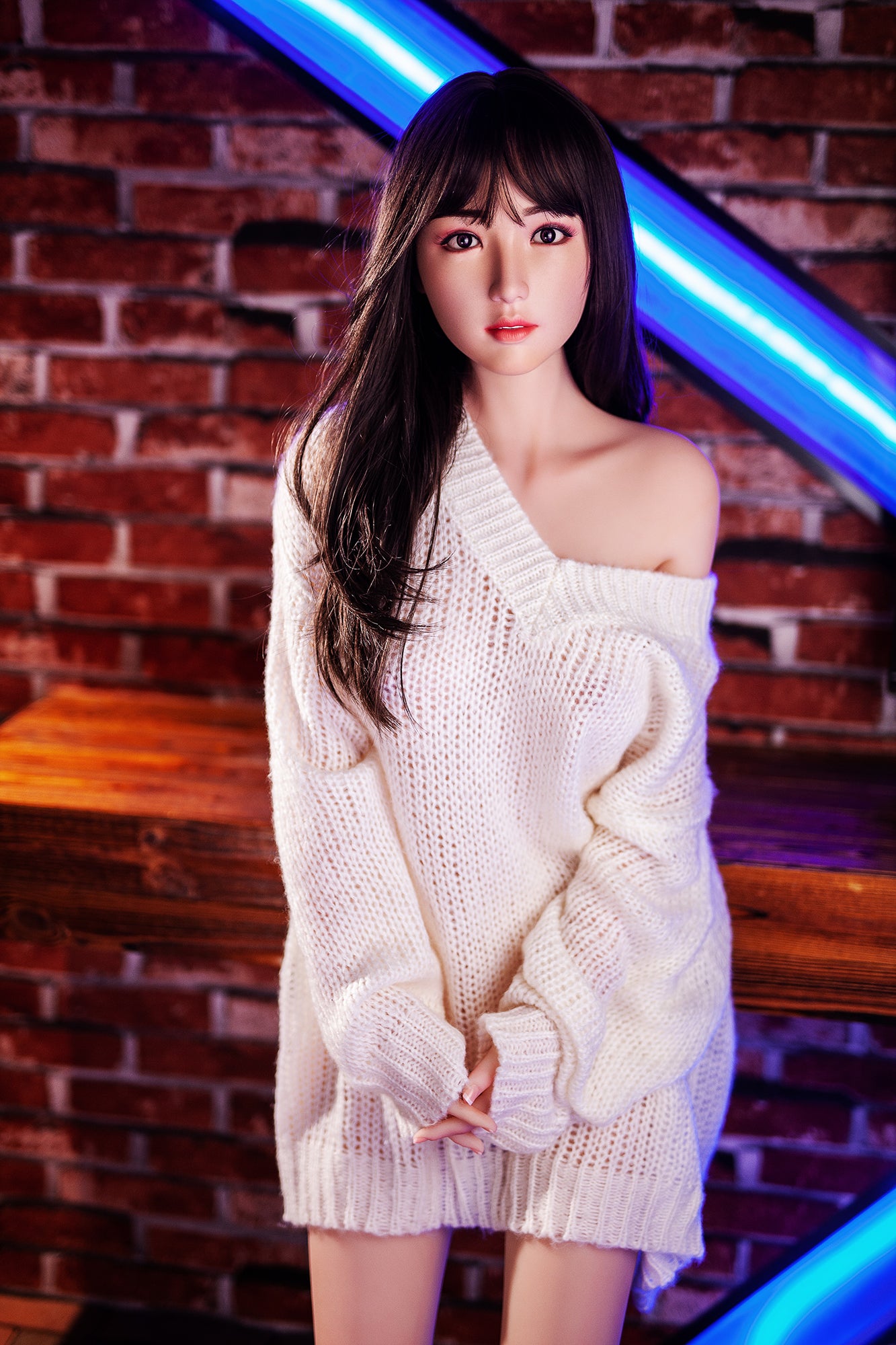 Luna: 168cm D-Cup Slim TPE Sex Doll