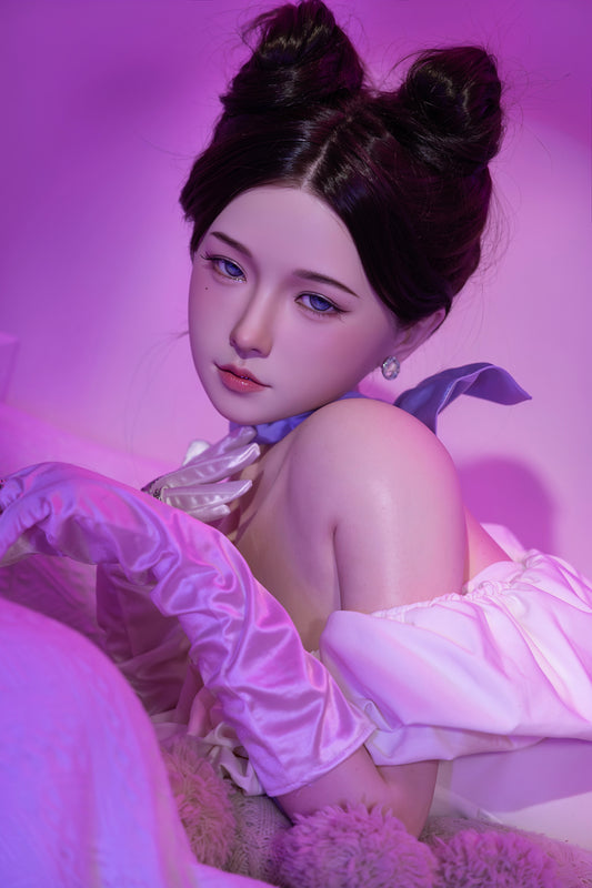 Violet: 158cm D-Cup Busty Silicone Sex Doll