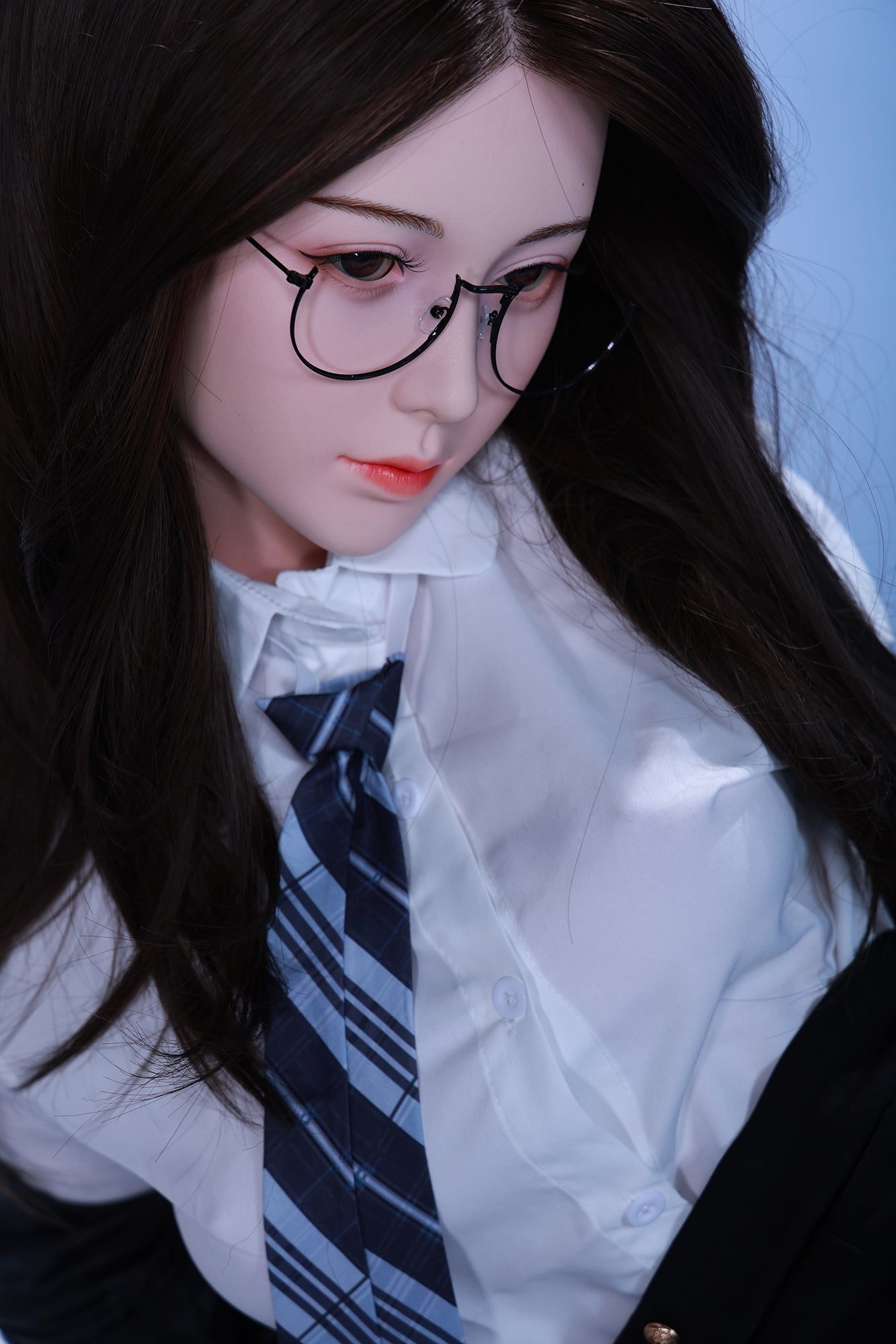 Sena: 168cm D-Cup Silicone Sex Doll - Academic Style