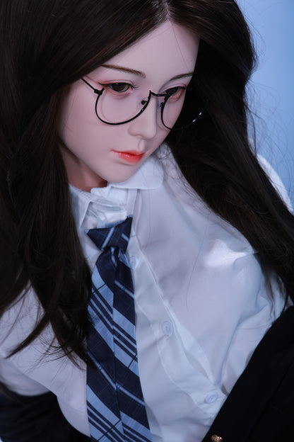 Sena: 168cm D-Cup Silicone Sex Doll - Academic Style