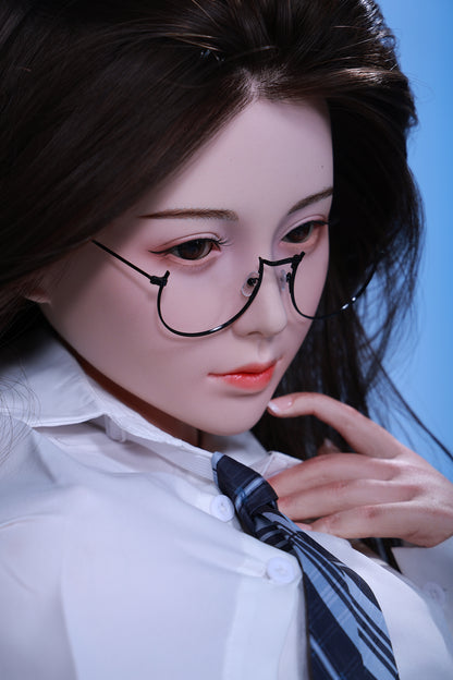 Sena: 168cm D-Cup Silicone Sex Doll - Academic Style