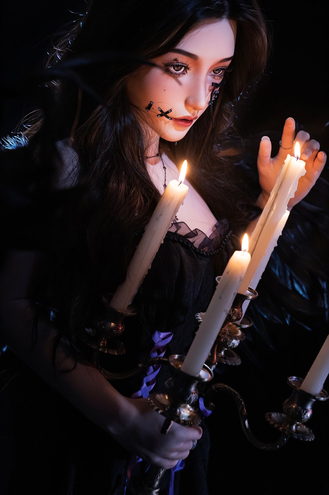 Lilith: 168cm D-Cup Silicone Sex Doll - Gothic Girl