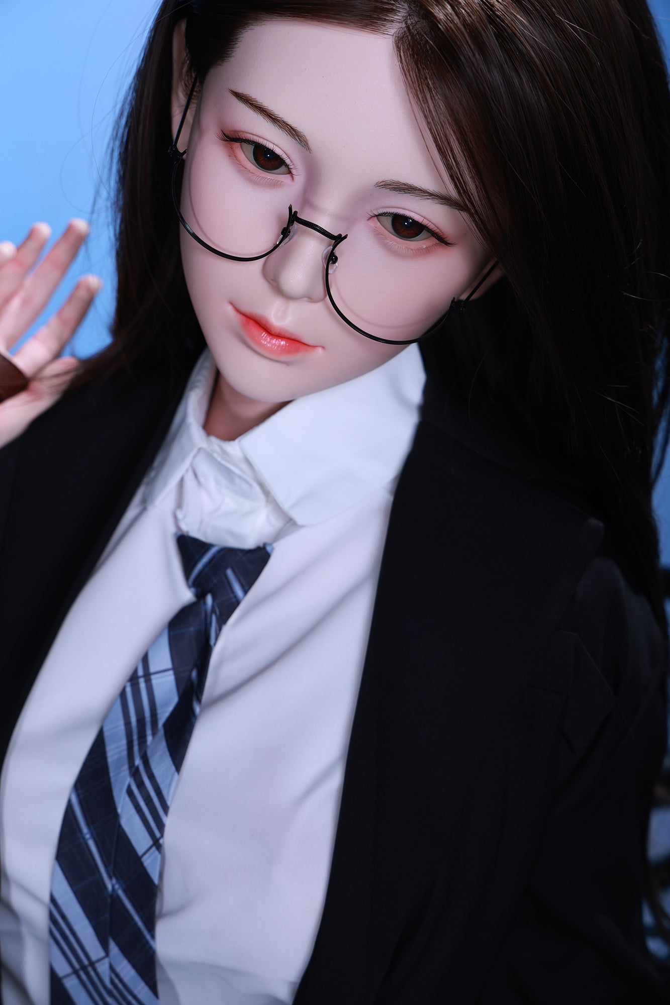 Sena: 168cm D-Cup Silicone Sex Doll - Academic Style