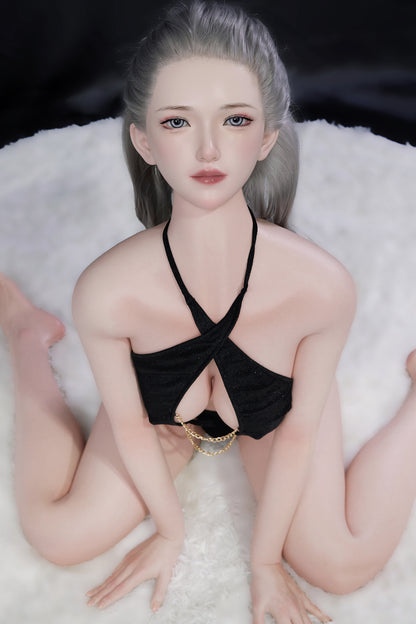 Daphne: 158cm F-Cup Silicone Sex Doll - Frosty Beauty